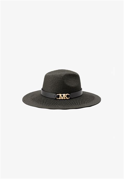 michael kors straw hat|Michael Kors fedora hat.